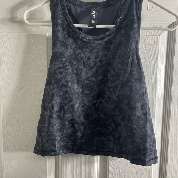 90 Degree By‎ Reflex Black Crop Tank Top - Picture 1 of 4
